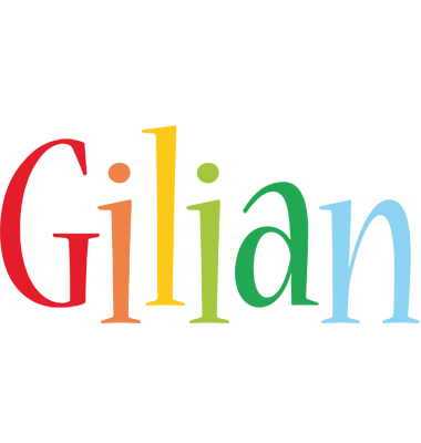 Gilian birthday logo