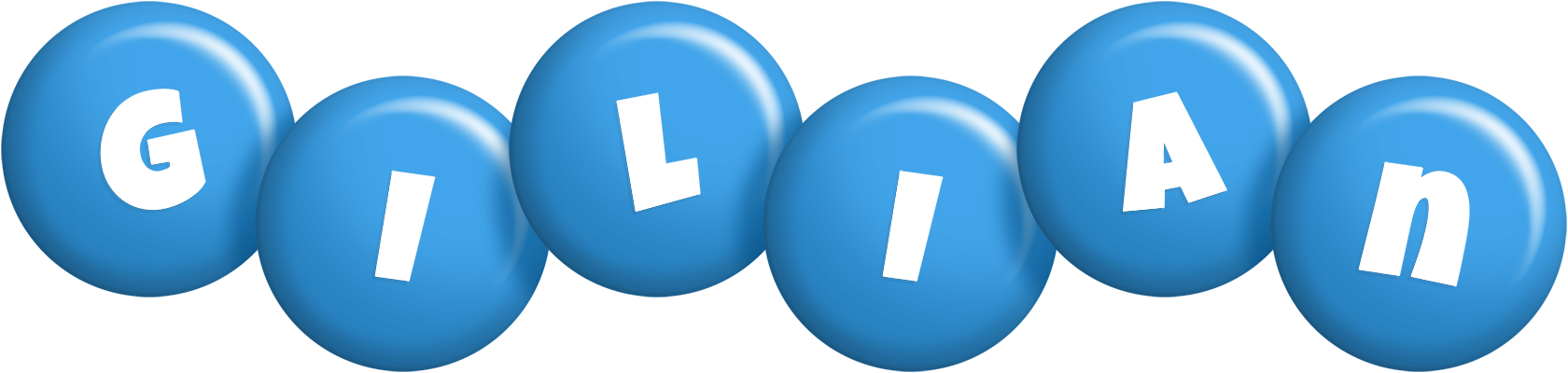 Gilian candy-blue logo