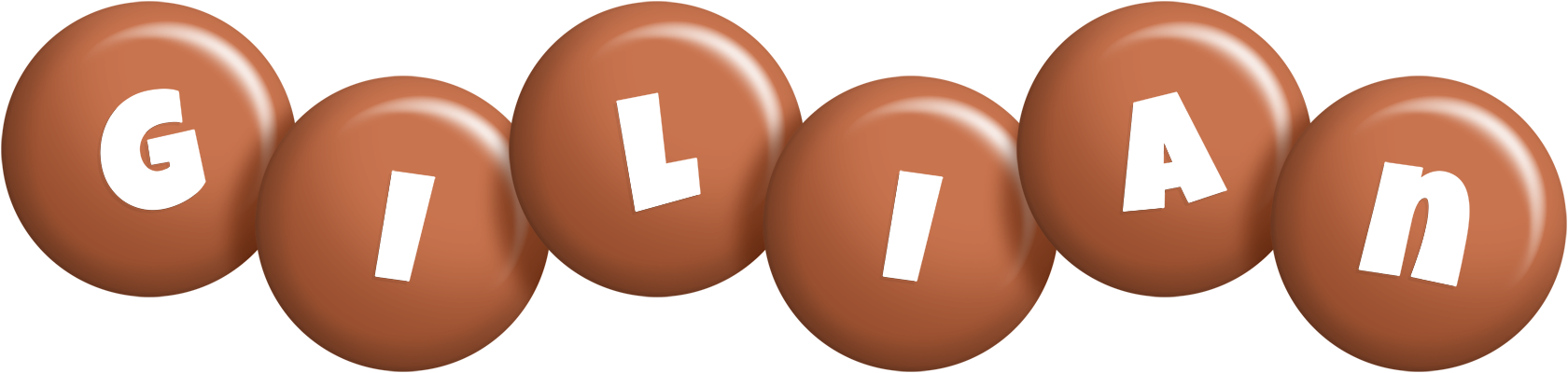 Gilian candy-brown logo