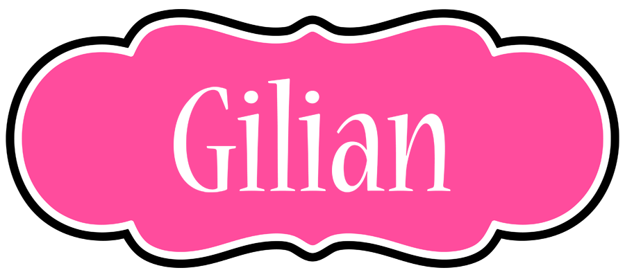 Gilian invitation logo
