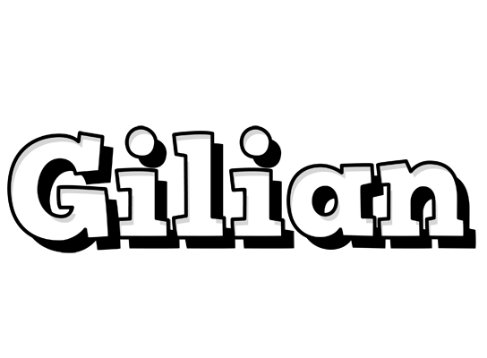 Gilian snowing logo