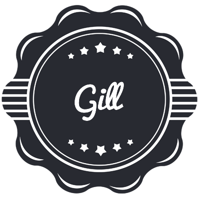 Gill badge logo