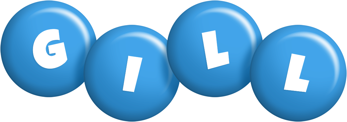 Gill candy-blue logo