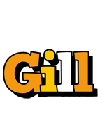 Gill cartoon logo