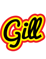 Gill flaming logo