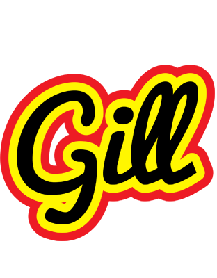 Gill flaming logo