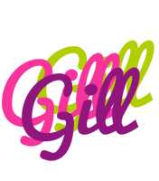 Gill flowers logo