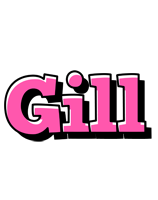 Gill girlish logo