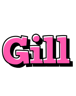 Gill girlish logo