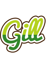 Gill golfing logo