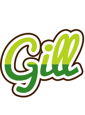 Gill golfing logo