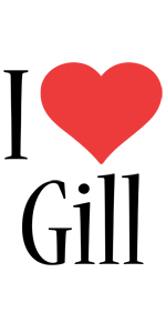 Gill i-love logo