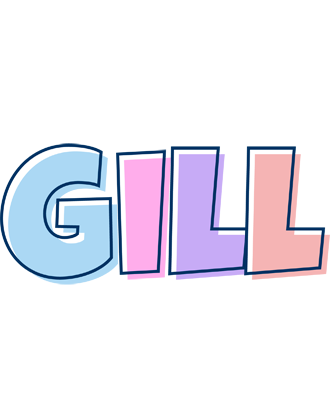Gill pastel logo