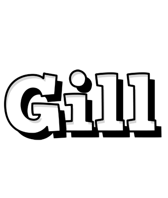 Gill snowing logo