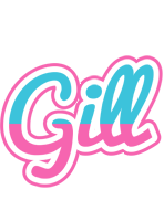 Gill woman logo