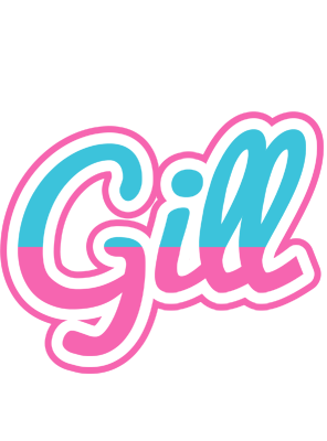 Gill woman logo