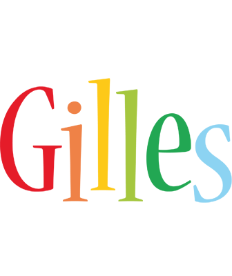 Gilles birthday logo