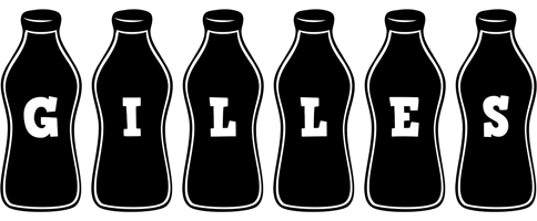 Gilles bottle logo