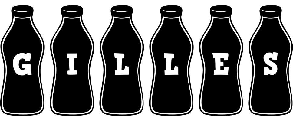 Gilles bottle logo