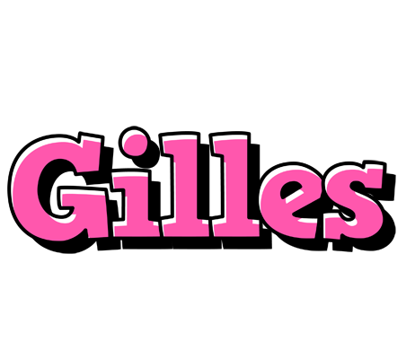 Gilles girlish logo