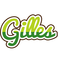 Gilles golfing logo