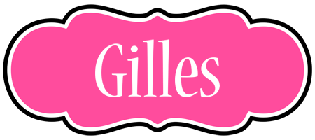 Gilles invitation logo