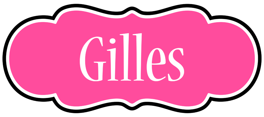 Gilles invitation logo