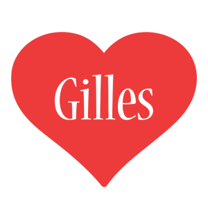 Gilles love logo