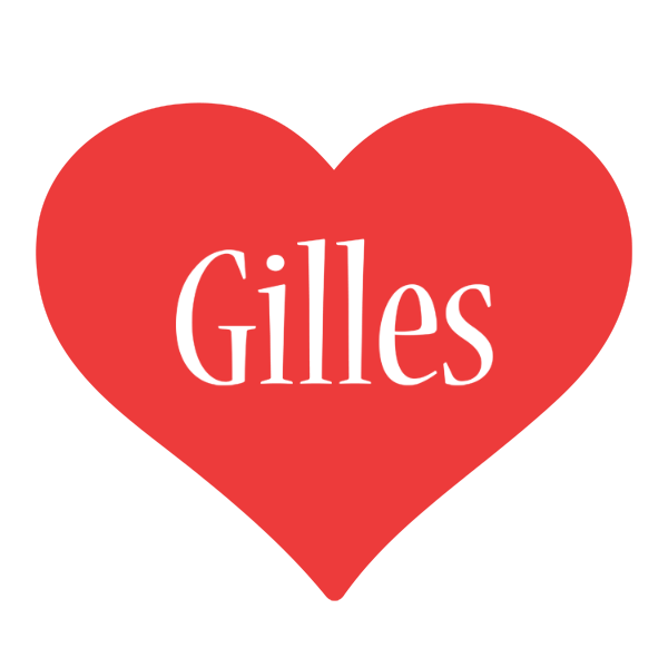 Gilles love logo