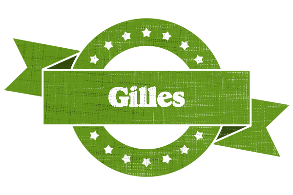 Gilles natural logo