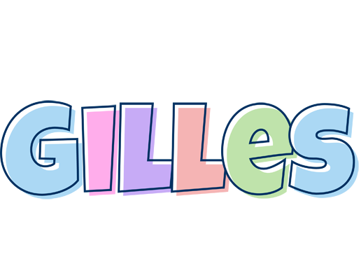 Gilles pastel logo