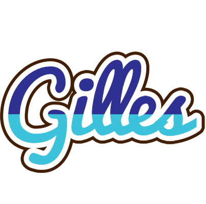 Gilles raining logo
