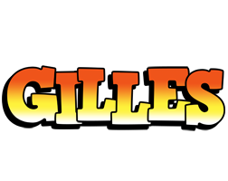 Gilles sunset logo