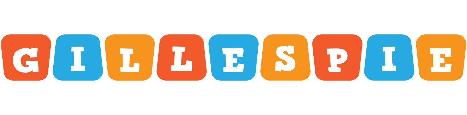 Gillespie comics logo