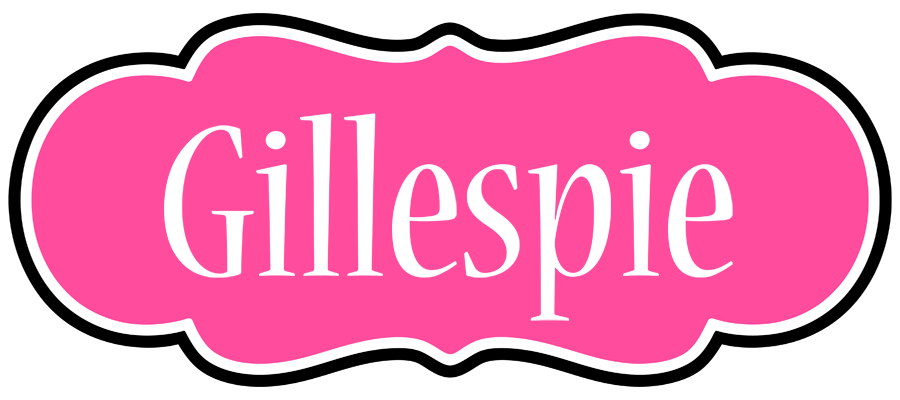 Gillespie invitation logo