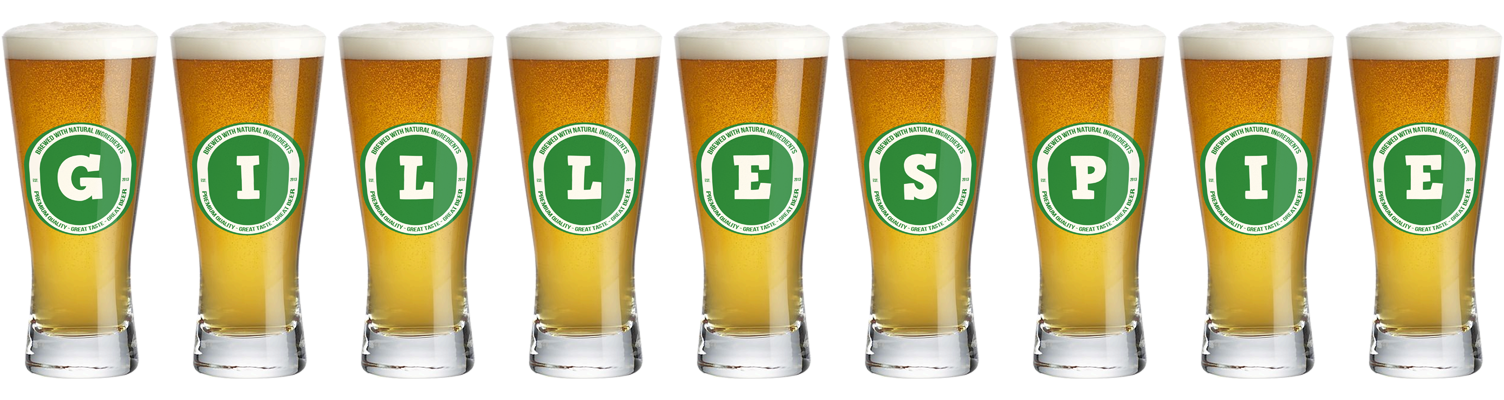Gillespie lager logo