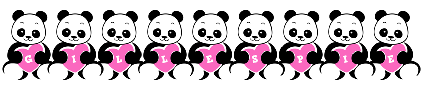 Gillespie love-panda logo