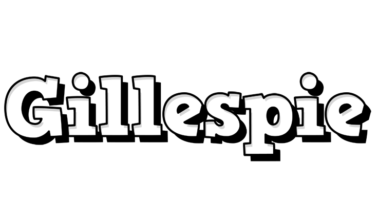Gillespie snowing logo