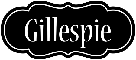 Gillespie welcome logo