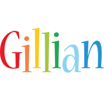 Gillian birthday logo