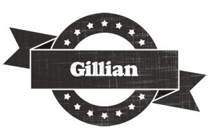 Gillian grunge logo