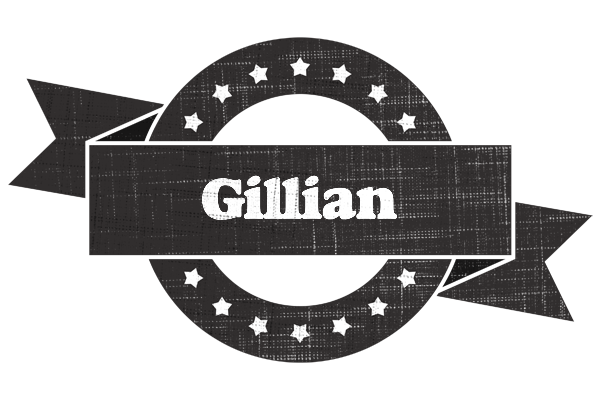 Gillian grunge logo