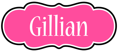 Gillian invitation logo