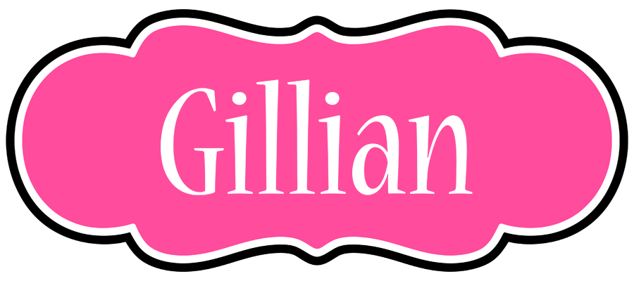 Gillian invitation logo
