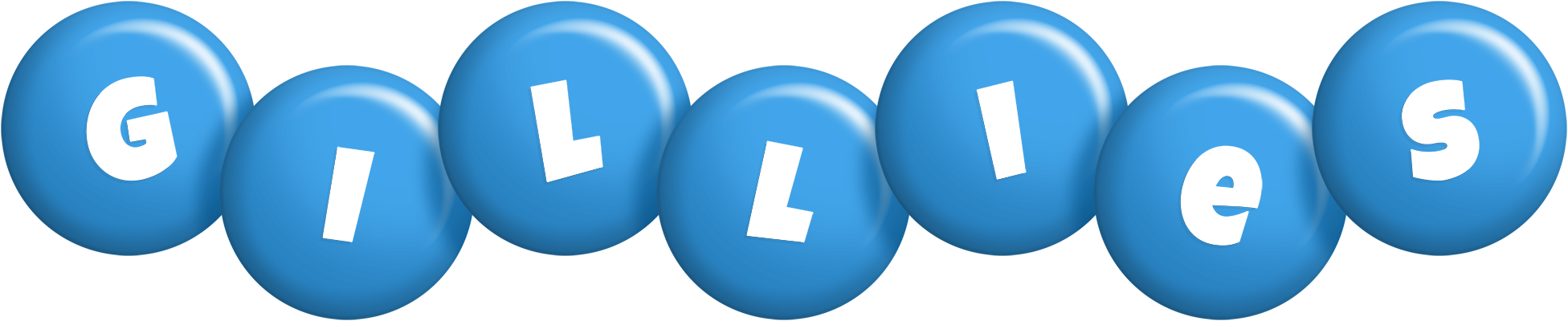 Gillies candy-blue logo