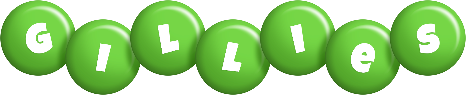 Gillies candy-green logo