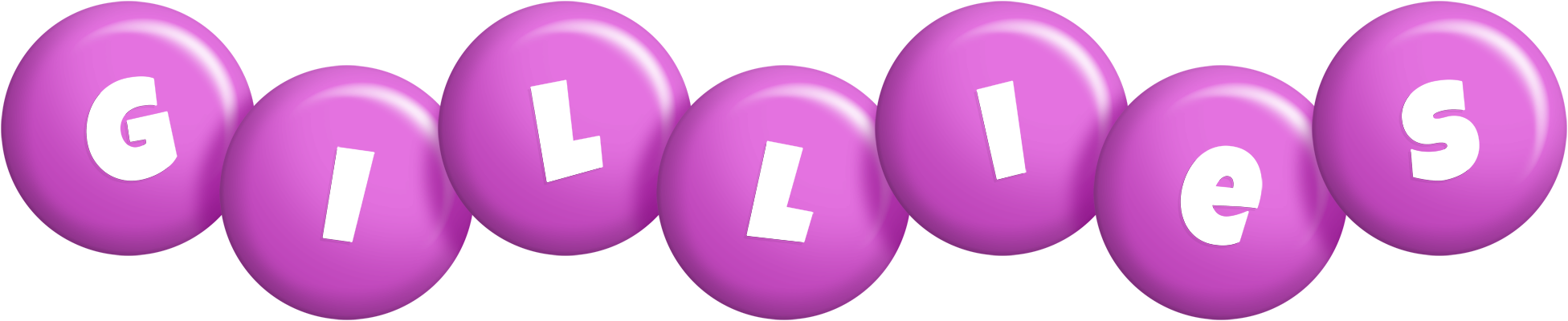 Gillies candy-purple logo