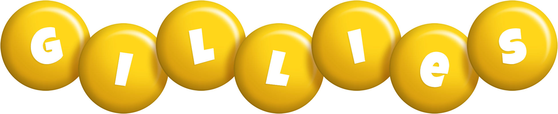 Gillies candy-yellow logo