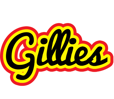 Gillies flaming logo