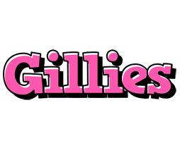 Gillies girlish logo